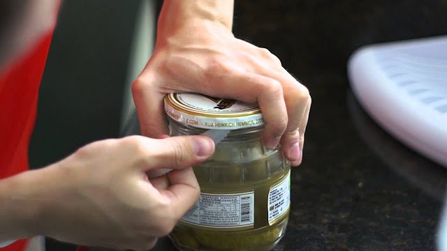 Como abrir vidros de conserva