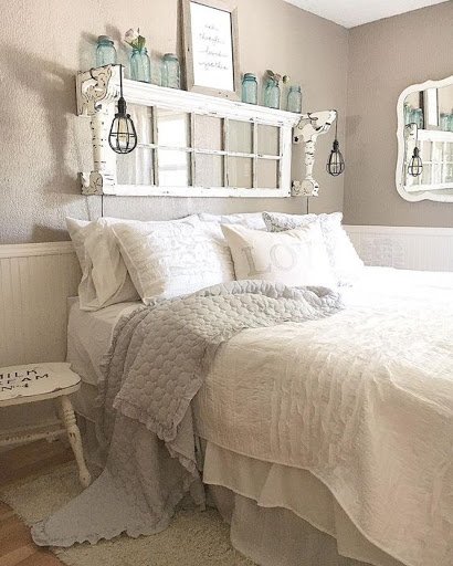 Usando janelas velhas na decoração