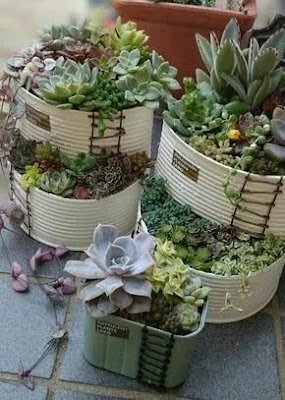 Decoração com latas