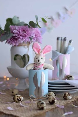 Ideias de decoração de mesa para a páscoa (mesmo na quarentena)