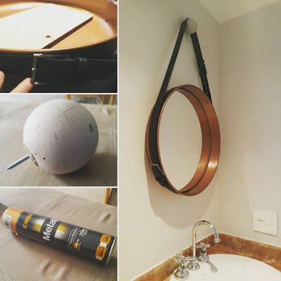 Mais de 15 deias  diy com espelhos