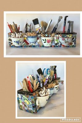 Como utilizar louça velha no artesanato