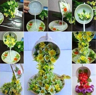 Como utilizar louça velha no artesanato