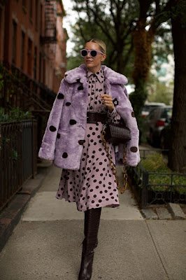 Look de inverno com vestido