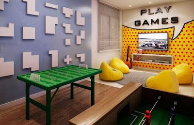Ter uma sala de jogos é sinônimo de ter um local para diversão em casa