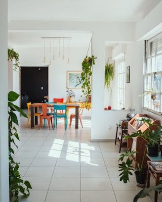 Se jogue nas cores sem medo de ser feliz. Que tal dar uma cor nova aquela cadeira antiga, ou até mesmo, pintar uma de cada cor?