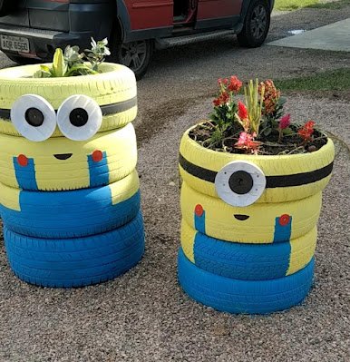 Você poderá criar um projeto paisagístico com reciclagem que de fato vai deixar todo mundo de boca a aberta.