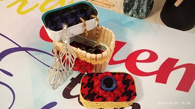 Como fazer porta joias com latas de sardinhas