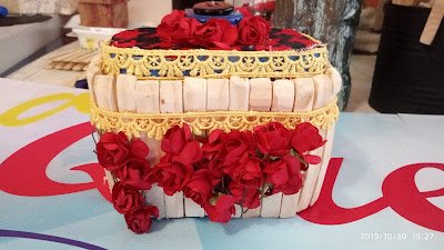 Como fazer porta joias com latas de sardinhas