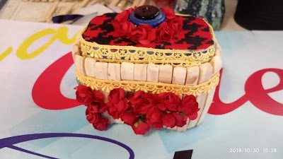 Como fazer porta joias com latas de sardinhas