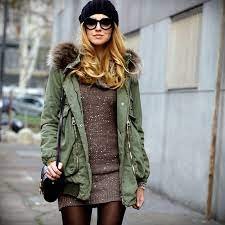 Usar seus vestidos para compor o seu look de inverno