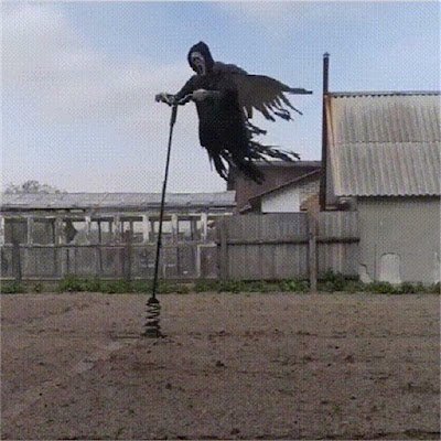 Como fazer Espantalho de mola - Ciclista que voa - Passo a Passo