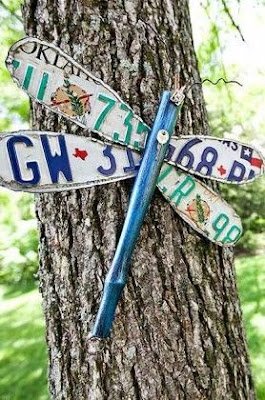 Ideias com Placas de Carro na Decoração