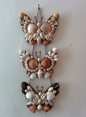 Fotos e ideias de artesanato com conchas