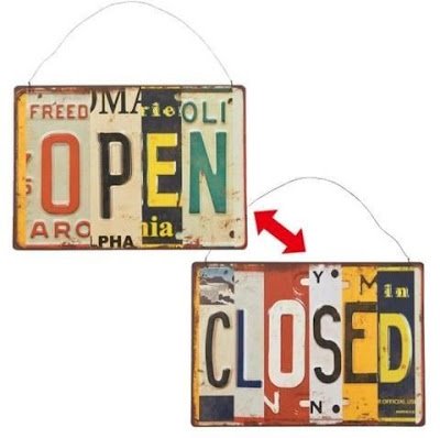 Ideias com Placas de Carro na Decoração