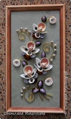 Fotos e ideias de artesanato com conchas