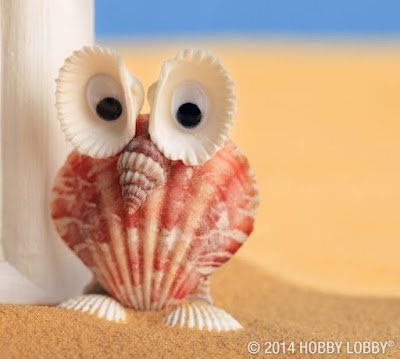 Fotos e ideias de artesanato com conchas