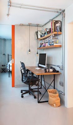 O conceito de tubulação aparente é atraente se seguir o estilo industrial para valorizar a decoração. Preze pelo equilíbrio e inspire-se nesse estilo para deixar qualquer cômodo da casa mais elegante.