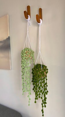 Bem pequenininhos e com muitas opções de formatos e cores essas plantinhas de crochê são lindas opções para decorar qualquer ambiente.