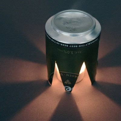 pode apostar em cinzeiros, luminárias, porta velas e até brinquedos feitos de latinhas de aluminio