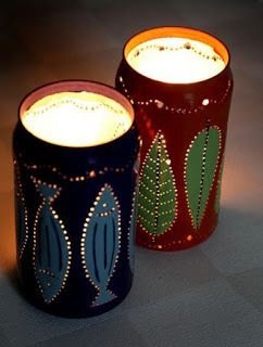 pode apostar em cinzeiros, luminárias, porta velas e até brinquedos feitos de latinhas de aluminio