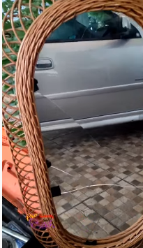 Recuperação de espelho quebrado