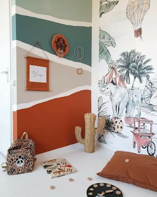 Quando bem executadas, as pinturas de parede ficam bem em qualquer ambiente, de banheiros a salas de jantar.