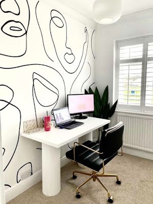 Quando bem executadas, as pinturas de parede ficam bem em qualquer ambiente, de banheiros a salas de jantar.