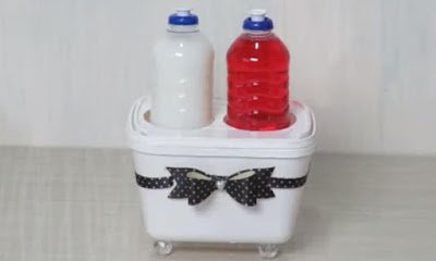 Como utilizar os potes de sorvete na organização da casa