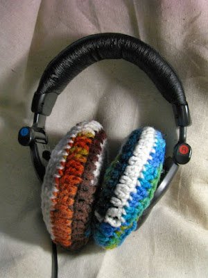 Ideias Criativas: Capas para Fones de Ouvido Feitas de Crochê