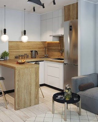 Antigamente as cozinhas costumavam ser um cômodo isolado da casa. Hoje em dia ela se tornou parte integrante da residência sendo um lugar aconchegante para acomodar toda a família, não só durante a refeição, mas também durante o processo de preparo da mesma.  Pode ser o lugar ideal para um bom bate-papo e para contar boas histórias. Enfim...proporciona maior convívio aos integrantes da casa.