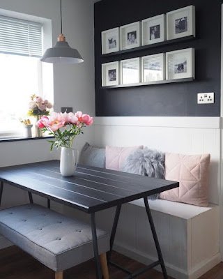 Se você tem uma sala pequena e gosta de receber amigos e familiares oferecendo conforto, o canto alemão é uma ótima ideia para esse espaço.