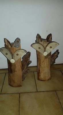 Qualquer espaço de sua casa pode receber um artesanato com o tronco de árvores.