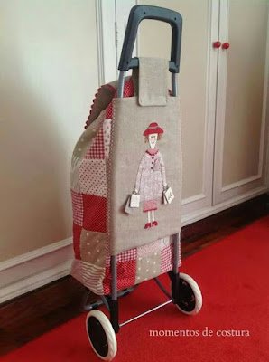 O legal é que podemos soltar toda criatividade e produzir lindos trabalhos com os retalhos.