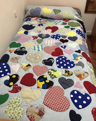 O legal é que podemos soltar toda criatividade e produzir lindos trabalhos com os retalhos.