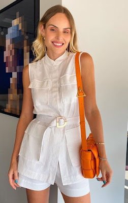 Looks brancos trazem leveza ao visual além de ser chique na medida certa. Os looks all white são uma aposta certeira para enfrentar os dias quentes no trabalho, no almoço com as amigas e até mesmo no happy hour.