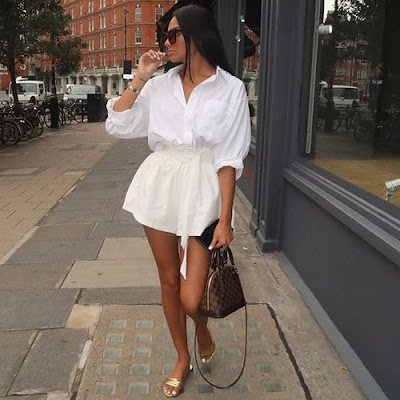 Looks brancos trazem leveza ao visual além de ser chique na medida certa. Os looks all white são uma aposta certeira para enfrentar os dias quentes no trabalho, no almoço com as amigas e até mesmo no happy hour.