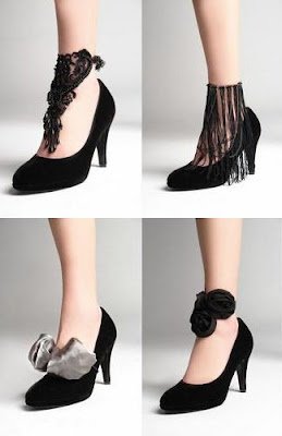 São inúmeras as alternativas para transformar o seu calçado, basta aplicar sua criatividade.