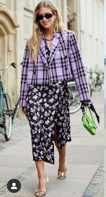 Não tenha medo de experimentar diferentes combinações e criar looks inusitados.