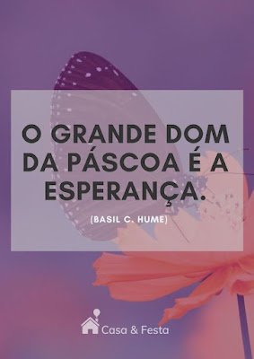 a Páscoa é uma data muito especial para as pessoas de fé, pois nos ensina sobre a esperança, a renovação e o amor. É um momento de reflexão, de gratidão e de celebração da vida e da ressurreição de Jesus Cristo, que nos mostrou o caminho da salvação e da felicidade eterna.