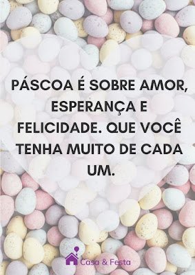 a Páscoa é uma data muito especial para as pessoas de fé, pois nos ensina sobre a esperança, a renovação e o amor. É um momento de reflexão, de gratidão e de celebração da vida e da ressurreição de Jesus Cristo, que nos mostrou o caminho da salvação e da felicidade eterna.