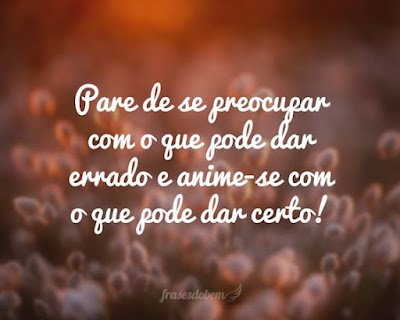 Preocupar-se com o que poderia dar errado:  A preocupação excessiva só traz estresse e ansiedade para nossas vidas. Então, ao invés de se preocupar com o que poderia dar errado, diga um sonoro "foda-se" para o medo e abrace a incerteza da vida. Foque no que você pode controlar e confie na sua capacidade de lidar com os desafios que surgirem pelo caminho.