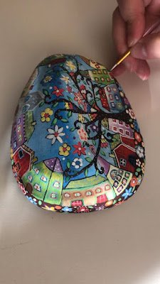 projetos simples e excelentes que você pode fazer usando pedras.