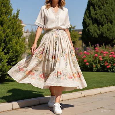 look com tênis de linho branco