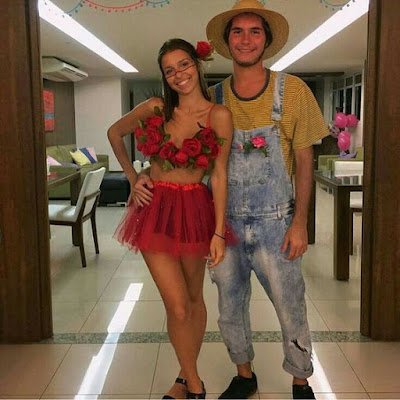 Hoje trouxemos uma combinação de várias ideias para te inspirar a criar a sua fantasia com o que você já tem em casa.