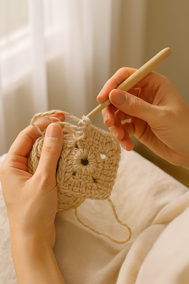 Um Jogo Americano em Granny Square